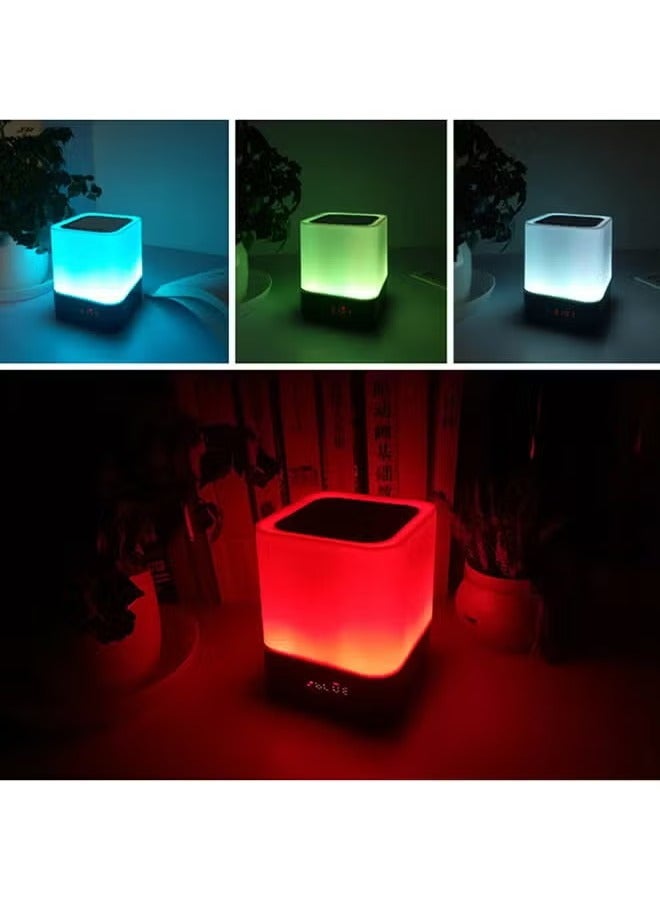 TIGER New Wireless Touch Lamp Quran Bluetooth Speaker with Remote – Elegant White Design, LED Touch Light, Quran Recitation, Music Playback, and Remote Control for Home, Office, and Bedroom Use - Image 3