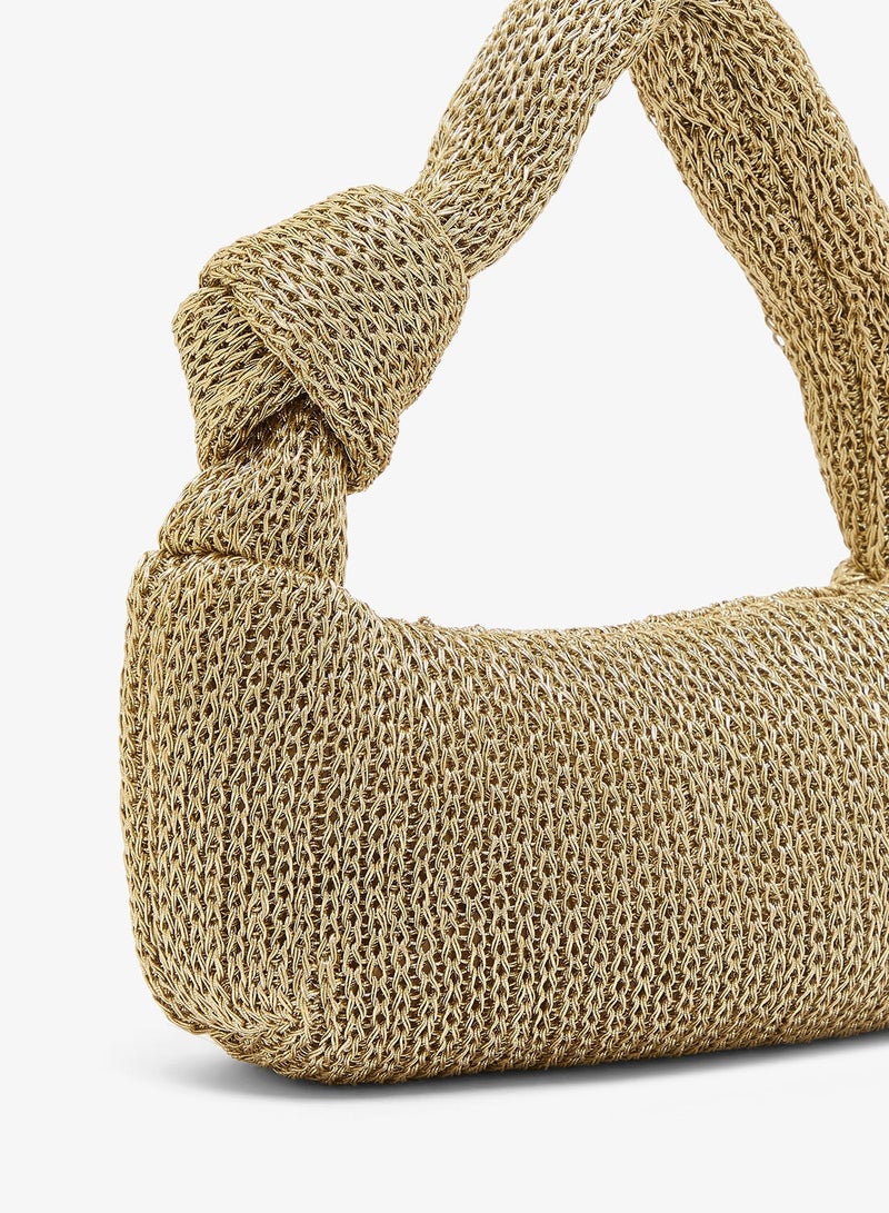 GLAMOROUS Knot Detail Grab Hobo Bag - Image 4