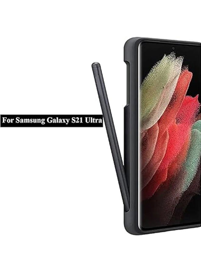 CaoXiong (أسود) قلم استبدال جالاكسي S21 ألترا مع قلم S Pen الأصلي لجهاز سامسونج جالاكسي S21 Stylus G9880 قلم S21u Stylus/ جالاكسي ألترا + نصائح/رؤوس - Image 2