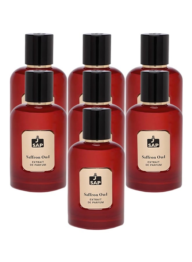 SAP 7 Pieces Saffron Oud Perfume For Unisex 100ml EDP - Image 1