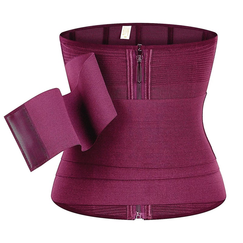 Bluejw Women's Plus Size Waist Trainer Corset Cincher Body Shaper Girdle Trimmer for Slimming, Waist Trimmers Included - Image 1