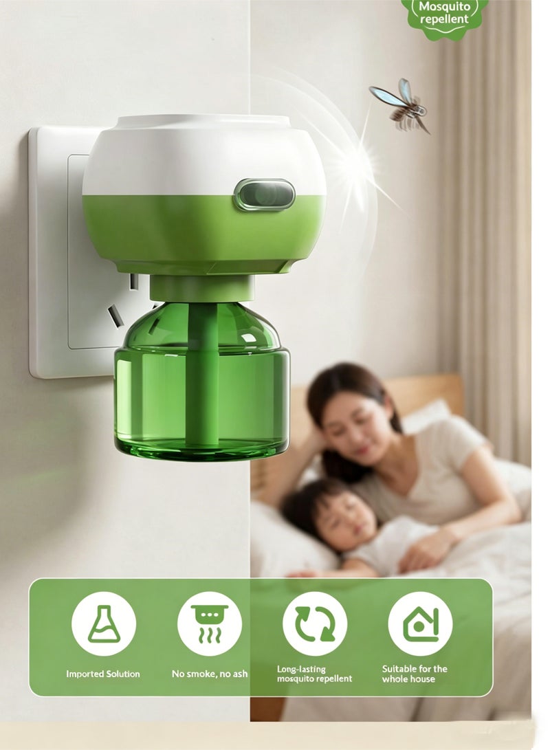 Rapid Liquid Mosquito Killer With Device for Home and Bathroom,1 Warmer + 1 Refills 45ml （ British standard plug） - Image 3
