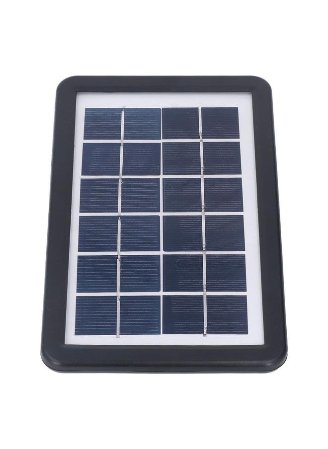 Thoraya Solar Panel 3.8W 6V Polycrystalline Silicon Thin Film Solar Panel Charger Outdoor Photovoltaic Power Supply System Panel  - Image 2