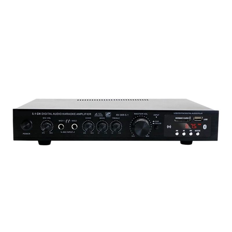 5.1 Channel Bluetooth Amplifier High Power Overweight Bass - Immersive Audio Experience for Home Theater Stage Outdoor Use - Image 1
