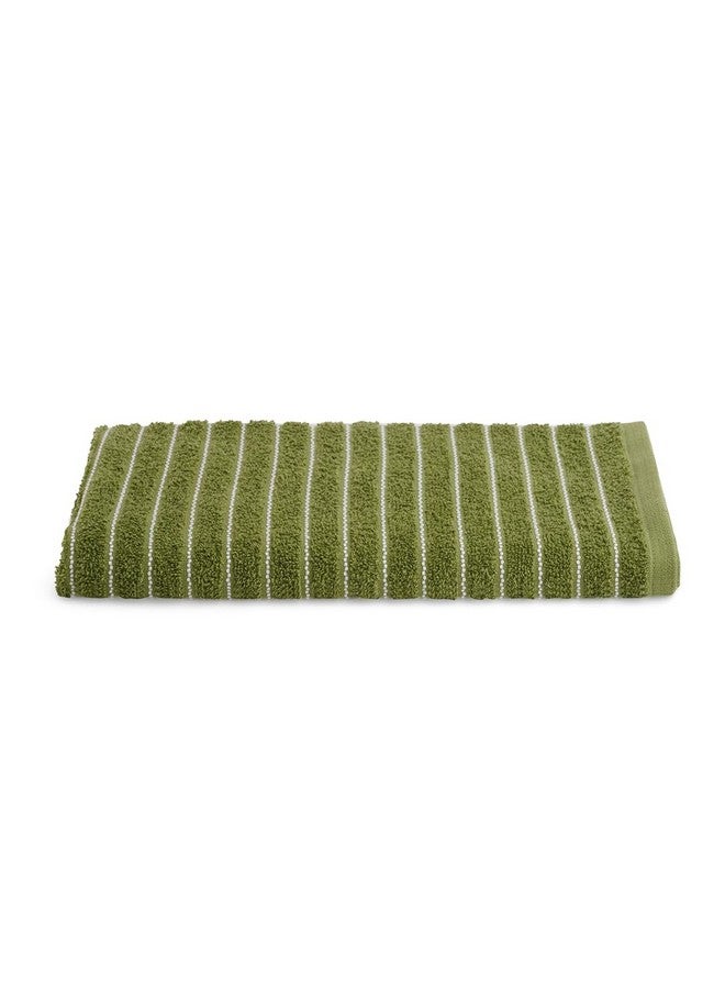Welspun Welspun 2-in-1 100% Cotton Bath Towel-Apple Green  - Image 3