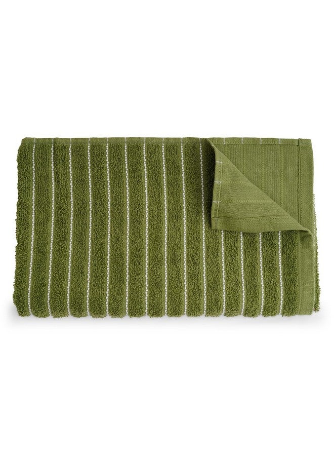 Welspun Welspun 2-in-1 100% Cotton Bath Towel-Apple Green  - Image 4