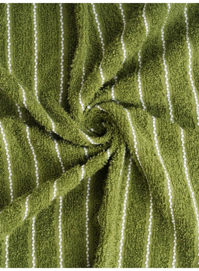 Welspun Welspun 2-in-1 100% Cotton Bath Towel-Apple Green  - Image 5