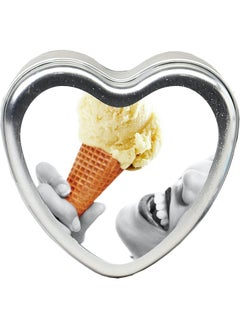 Earthly Body Earthly Body Edible Heart Candles Vanilla, One Size  - Image 1