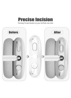 Anmi Silicone Headphone Case ,Pertain For AirPods Max Headphones, Anti Scratch，Sweat Proof,3 in 1 Ear Pad Covers/Ear Cups Cover/Headband Cover  - Image 5
