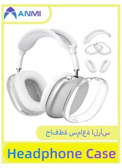 Anmi Silicone Headphone Case ,Pertain For AirPods Max Headphones, Anti Scratch，Sweat Proof,3 in 1 Ear Pad Covers/Ear Cups Cover/Headband Cover  - Image 1