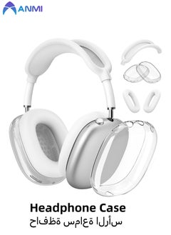 Anmi Silicone Headphone Case ,Pertain For AirPods Max Headphones, Anti Scratch，Sweat Proof,3 in 1 Ear Pad Covers/Ear Cups Cover/Headband Cover  - Image 1
