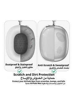 Anmi Silicone Headphone Case ,Pertain For AirPods Max Headphones, Anti Scratch，Sweat Proof,3 in 1 Ear Pad Covers/Ear Cups Cover/Headband Cover  - Image 4