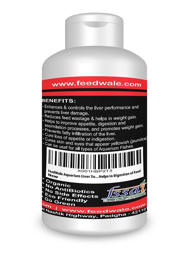 FeedWale Aquarium Liver Tonic 200ml Fish Feed Supplement | Protects Liver, Improves Digestion & Appetite | Boosts Immunity & Growth for Goldfish, Koi, Betta & Ornamental Fish - Image 4
