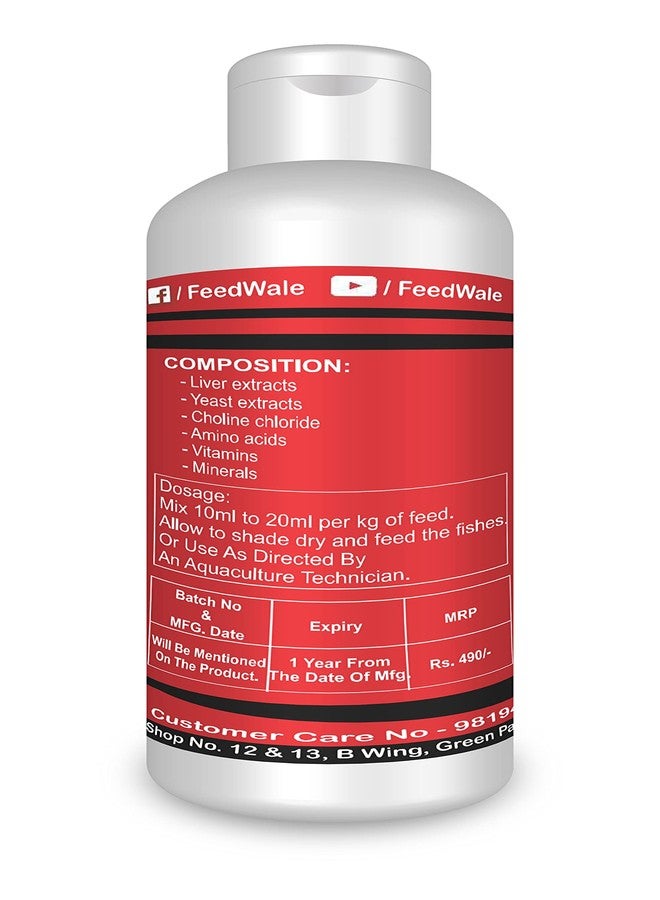 FeedWale Aquarium Liver Tonic 200ml Fish Feed Supplement | Protects Liver, Improves Digestion & Appetite | Boosts Immunity & Growth for Goldfish, Koi, Betta & Ornamental Fish - Image 5