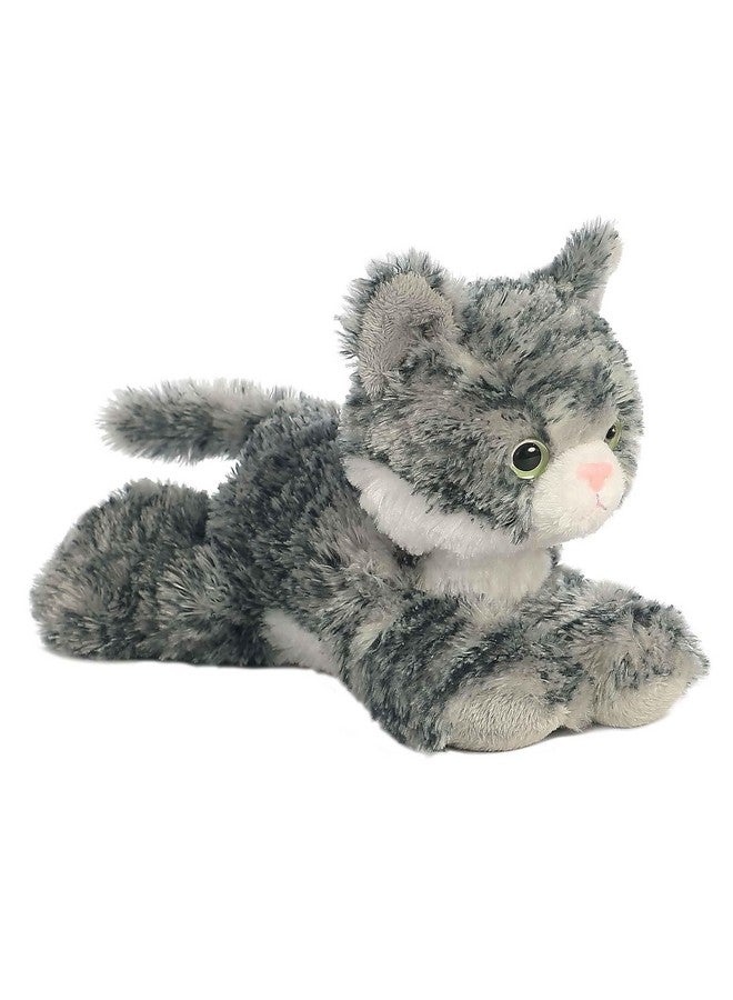 Aurora® Adorable Mini Flopsie™ Lily™ Stuffed Animal - Playful Ease - Timeless Companions - Gray 8 Inches - Image 1