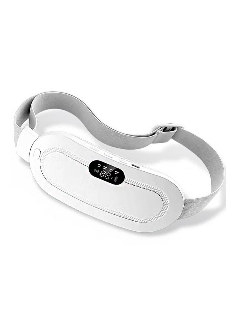 Portable Wireless Heating Pad for Cramp Relief and Stomach Warming with 4 Vibration Massage Modes - Image 1