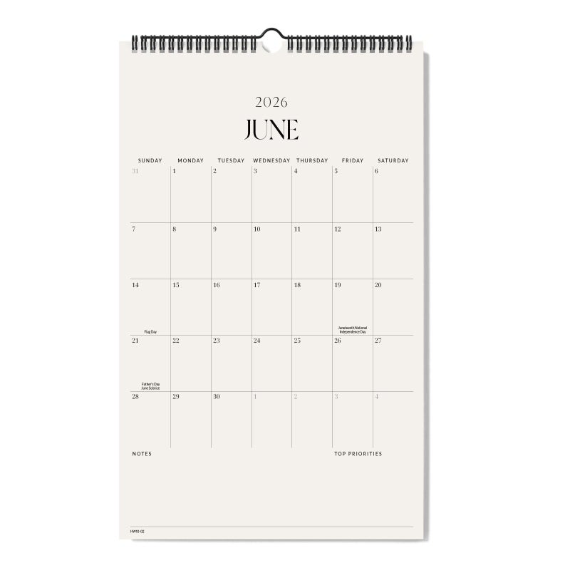 Jotsome Wall Calendar 2026-2027, Large Monthly Wall Calendar From Now to June 2027 11x17 inch for Home and Office, Easy Planning, Gift for the Holidays - Image 1