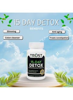 Trust TRUST 15-Day Detox Colon Cleanse Formula 30 Capsules  - Image 3