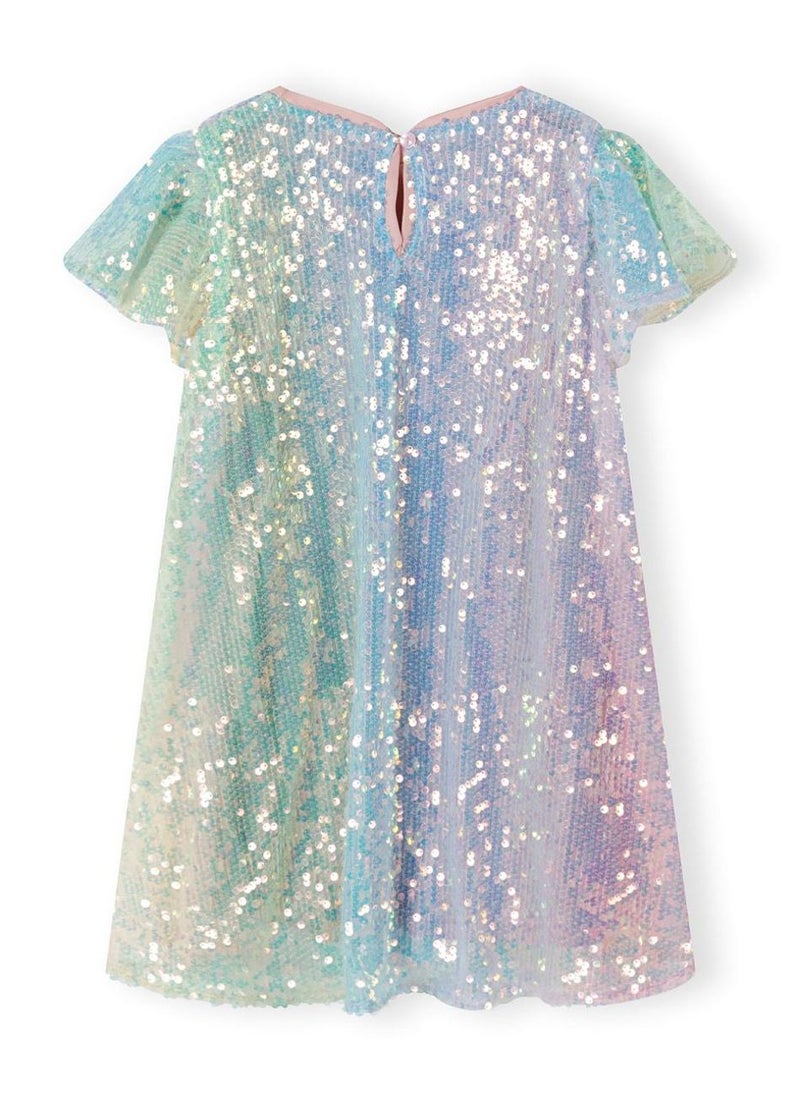 مينوتي فستان حفلات ترتر قوس قزح للبنات المراهقات - Image 3