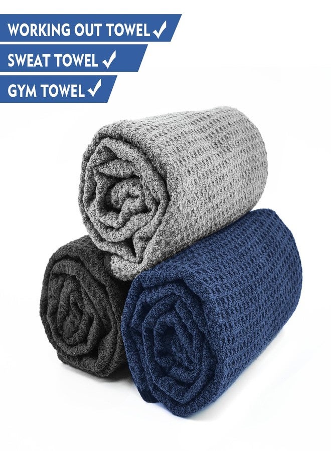 NUOYEE 3 Pack Microfiber Golf Towel Set Men Women with Carabiner Clips Waffle Golf Club Bag Towels Cleaning Rags(Small) - Image 5