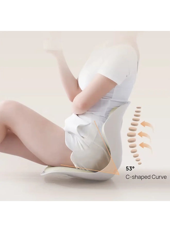 Posture Correcting and Massage Chair – Ergonomic Design, Spinal Alignment, Built-In Massage, Portable, and Ideal for Long Sitting Hours - Image 2