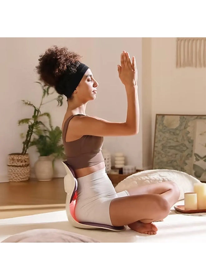 Posture Correcting and Massage Chair – Ergonomic Design, Spinal Alignment, Built-In Massage, Portable, and Ideal for Long Sitting Hours - Image 3