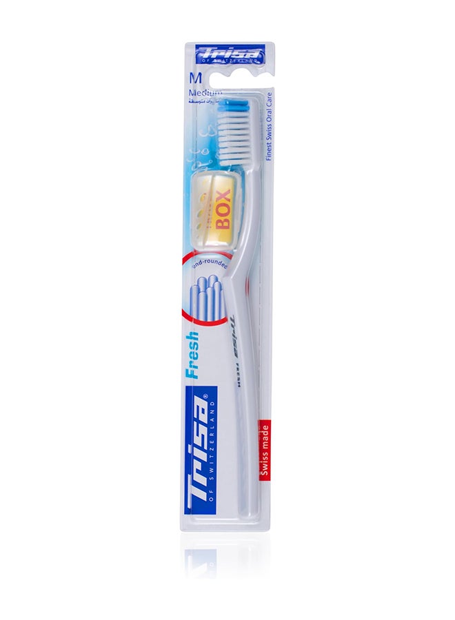 TRISA Fresh Toothbrush, Medium - Image 4