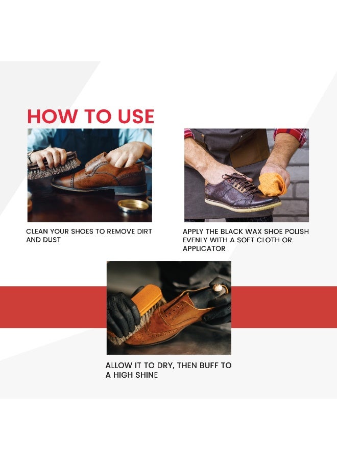 Caesars Shoe Wax Polish Brown - Image 3