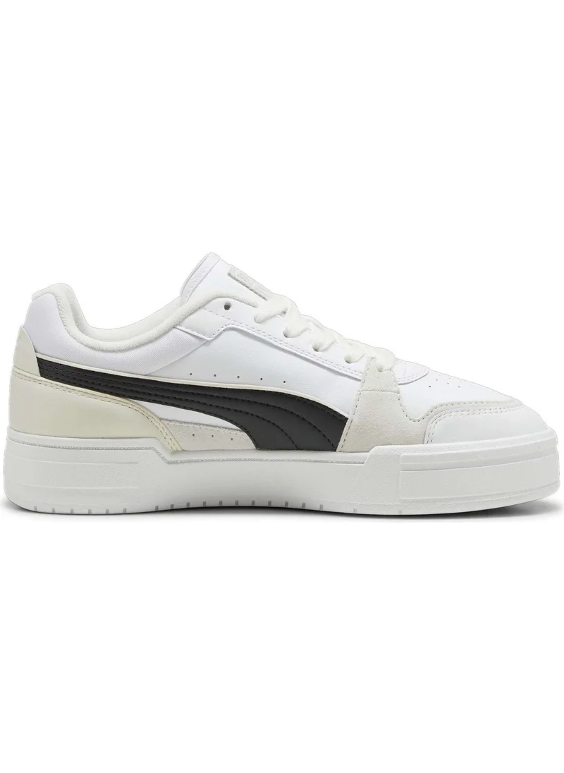 PUMA White- Black-Vapor Gray Ca Pro Lux III White Casual Sneakers