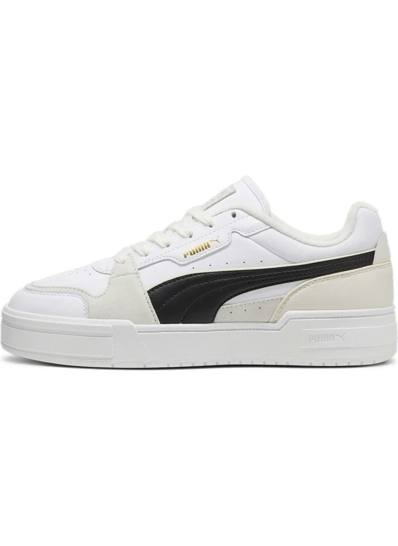 PUMA White- Black-Vapor Gray Ca Pro Lux III White Casual Sneakers
