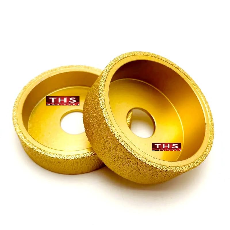 THS "C" Grove Marble Molding Blade 10MM Hand Grinding Wheel Polishing Wheel V Groove Edge Wet Grinding Tool for Ceramic for Stone for Granite for Marble - Image 2