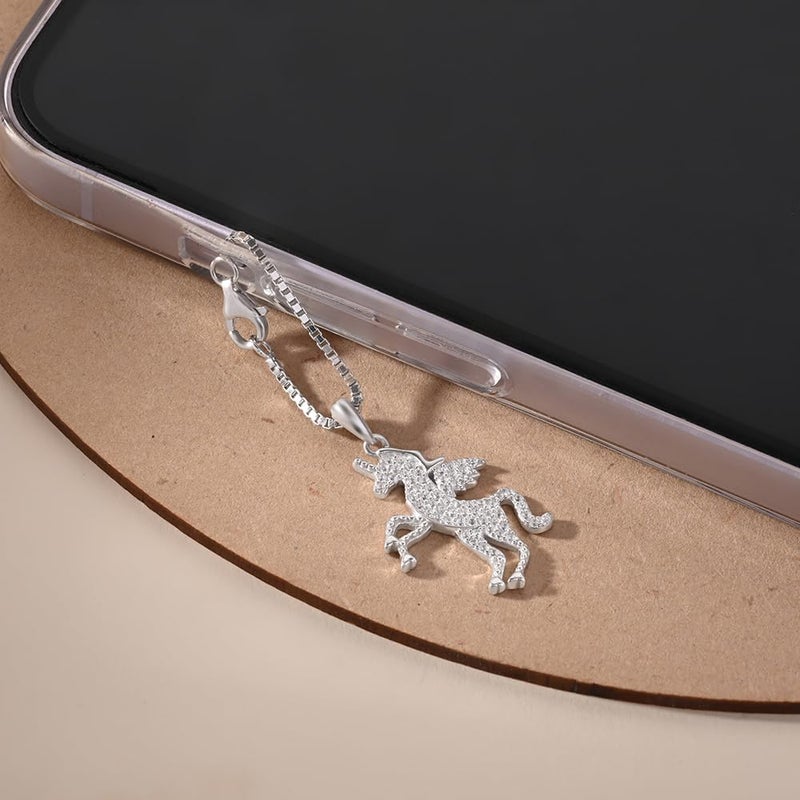 TOUCH925 Store Silver Charm | Bag Charm For Phone Keychain Airpods Watch Accessories |Phone and Watch Accessory | 925 Silver Charms | Waterproof and Anti-Tarnish - Image 3