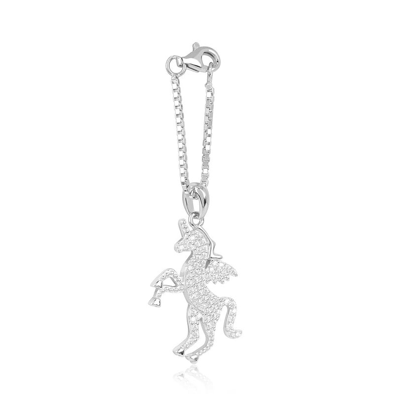 TOUCH925 Store Silver Charm | Bag Charm For Phone Keychain Airpods Watch Accessories |Phone and Watch Accessory | 925 Silver Charms | Waterproof and Anti-Tarnish - Image 1