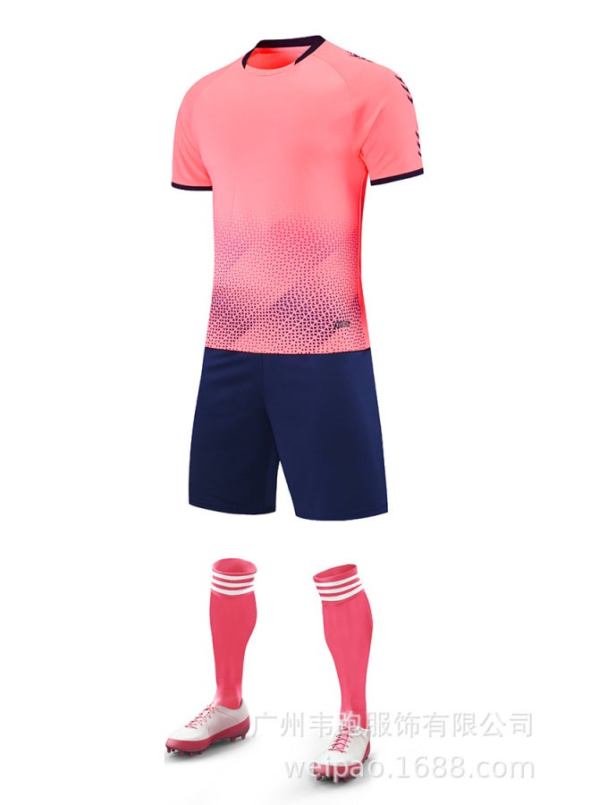 Light Pink Short Sleeve Football Jersey - Image 1