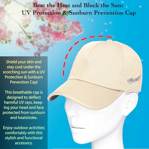 CAPITEUM Unisex Caps with Adjustable Strap for All Sports - Gym Caps for Men & Women (Beige) - Image 5