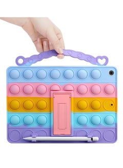 Rock Pow Stylish Shockproof Push Pop Fidget Toy Case Cover For Apple iPad 2019/2020/2021 (7th/8th/9th) 10.2 inch With Pencil Holder  - Image 1