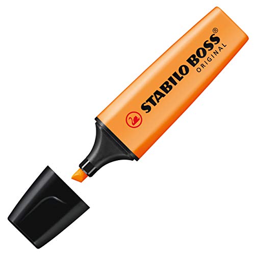 STABILO Boss Original Highlighter, Orange, 5mm - Image 2