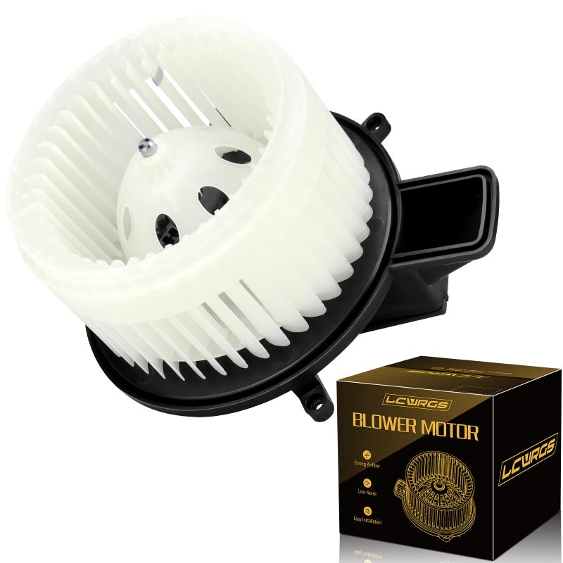 AC Blower Motor with Fan Fits for Jeep Grand Cherokee Dodge Grand Caravan Durango Chrysler Town Country 2008 2009 2010 2011 2012 2013 2014 2015 2016 2017 2018 Heater Blower Motor Replace 700216