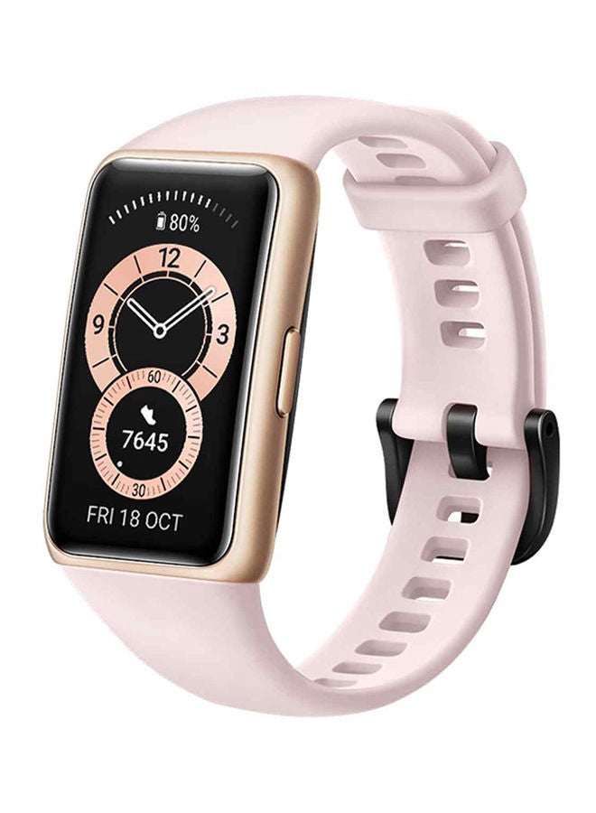 HUAWEI Band 6 All-Day SPO2 Monitoring Fullview Display 2 Weeks Battery Life 1.47 inch Sakura Pink - Image 4