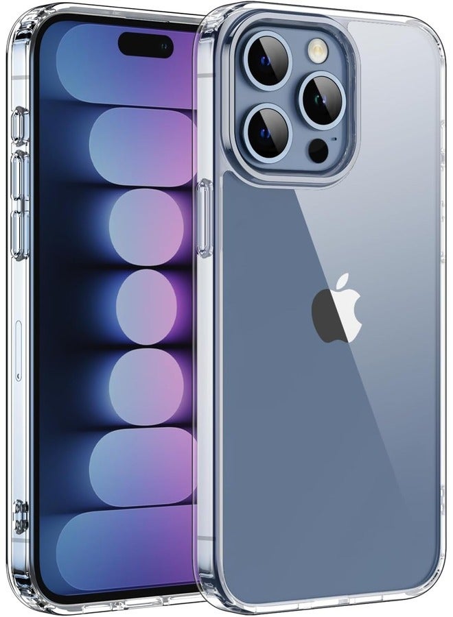 ELTRAZONE iPhone 16 Pro Max Slim Crystal Clear Case – 6.9 inch Shockproof, Scratch-Resistant Transparent Cover - Image 1