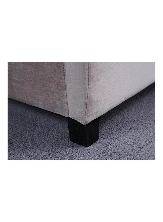 Pan Home Hercolina Base Velvet Beige 90x200 cm - Image 4