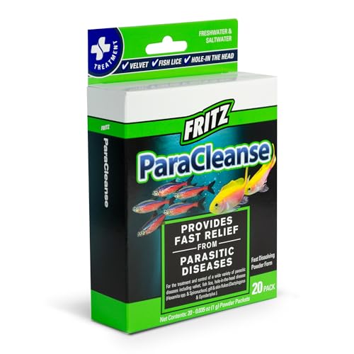 Fritz Aquatics ParaCleanse Provides Fast Relief from Parasitic Diseases (20-Count) - Image 1