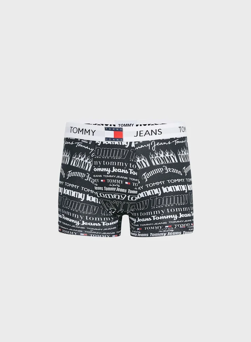 TOMMY JEANS Printed Trunks & Socks Set