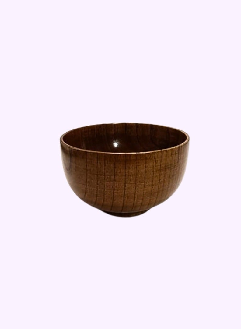 Liying Oak Wooden Dessert Bowls (10.5cm) charcuterie accessories, use for dipping, condiments, nuts, ice cream, snacks, sauce, dips - Image 1