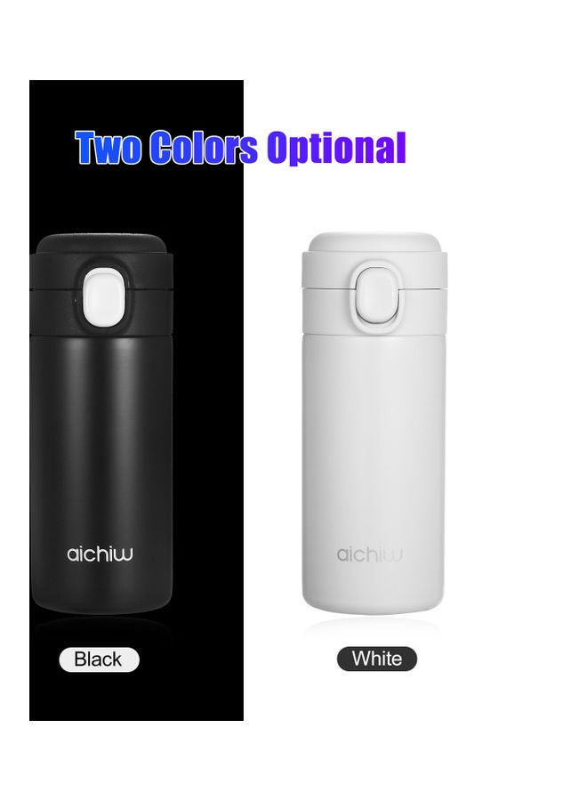 NIBEMINENT Vacuum-Insulated Water Bottle Double-Walled Stainless Steel Travel Mug White  - Image 5