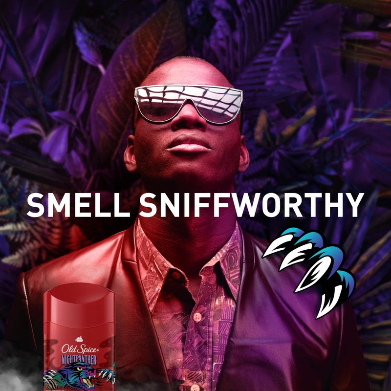 Old Spice Aluminum Free Deodorant for Men, 24/7 Odor Protection, 24/7 Freshness & Lasting Scent, Goes on Clear, NightPanther with Rich Warm Scent, 2.6 oz (Pack of 6) - Image 5