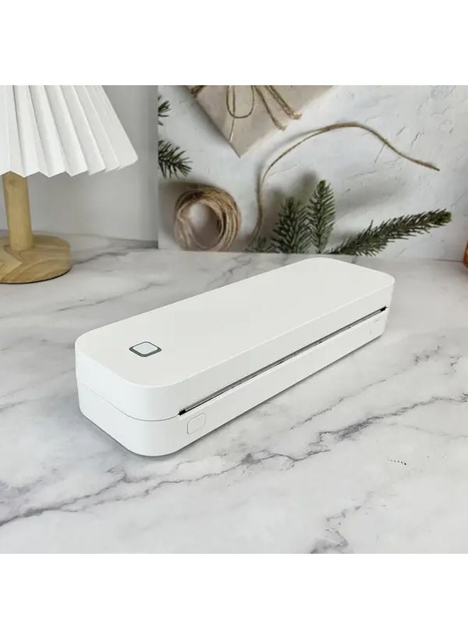 Marklife D210 طابعة حرارية بيضاء محمولة لاسلكية بدون حبر للهاتف والكمبيوتر المحمول - Image 4