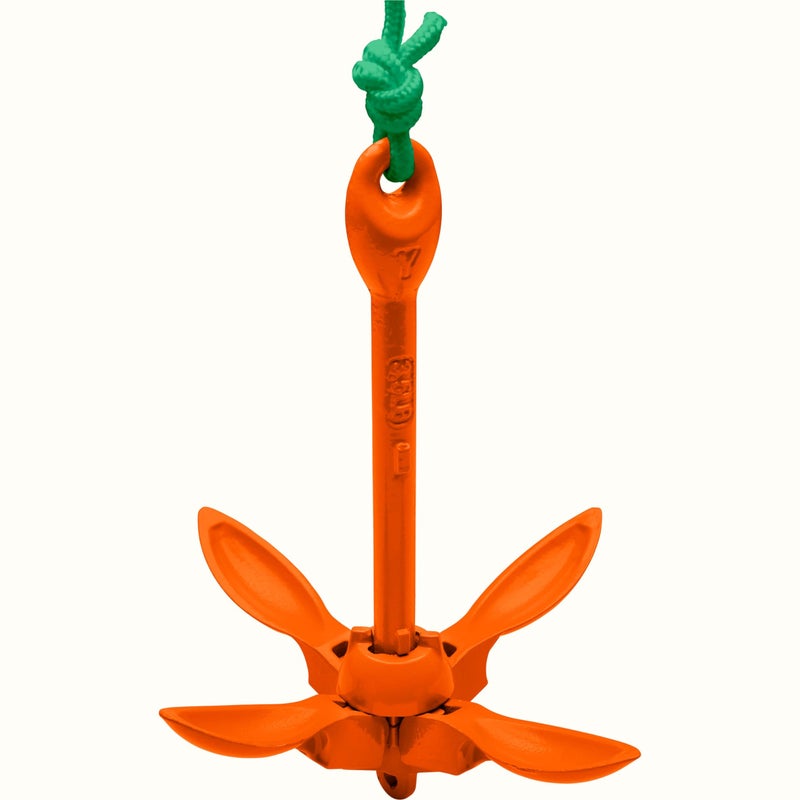 Retrospec Mainstay 3.5 lbs Folding Grapnel Anchor Kit with 26FT Rope, PP Buoy, Water Resistant Travel Bag and Rust Resistant Snap Hook & Anchor for Inflatable Paddle Boards, Docks & Kayaks - Image 4