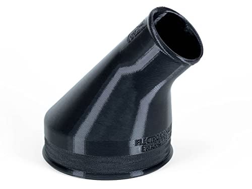 Electron Whale Angled Reducer 4” to 1-7/8", Connect Shop Vac to Dust Collection Port (4in to 1.875in), Adapter Converter, 45-Degree Elbow, Attach Woodworking Dust Chute to Vacuum Hose, R4520 R4512 (4" to 1-7/8") - Image 2