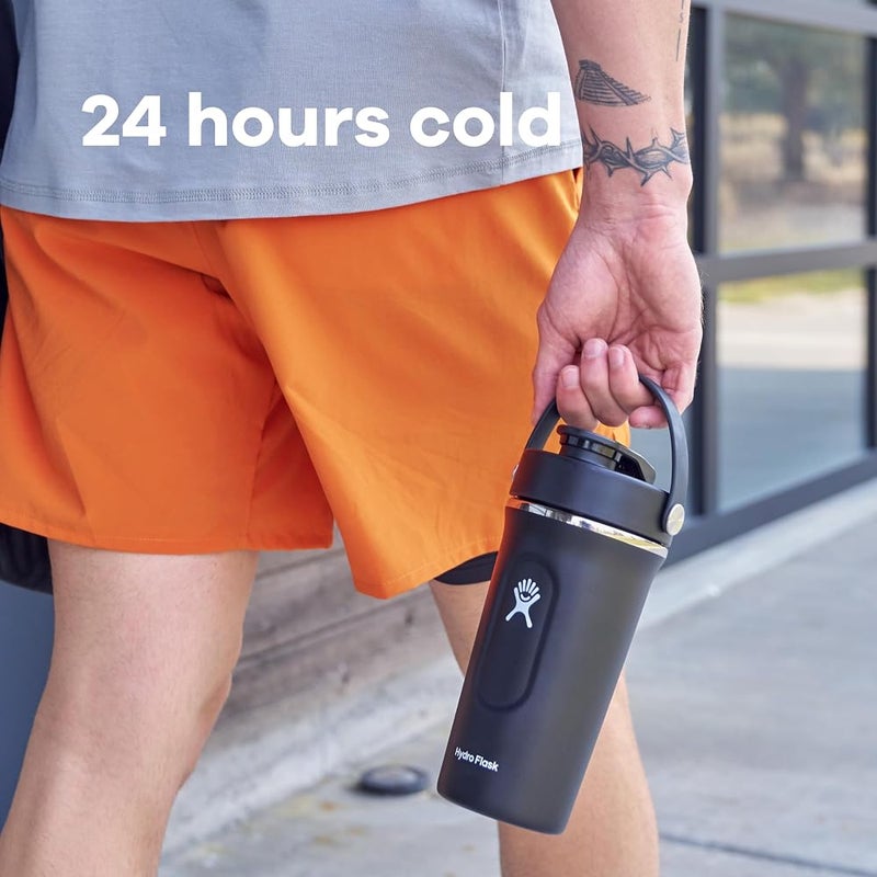 هايدرو فلاسك { "titleAr": "Hydro Flask" "detailsAr": "Hydro Flask - عزل مثالي: زجاجة الشيكر المعزولة لدينا تحافظ على مشروباتك باردة لمدة تصل إلى 24 ساعة ودافئة لمدة تصل إلى 12 ساعة. مثالية للاستخدام أثناء التنقل، في الصالة الرياضية أو أنشطة أخرى." - Image 2